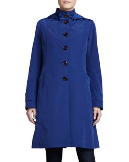 Womens Zip Out Liner Coat   Jane Post   Cobalt (LARGE/12 14)