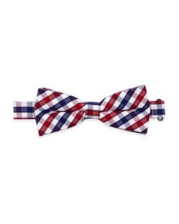 Gingham Check Bow Tie, Blue   Appaman   Blue (ONE SIZE)