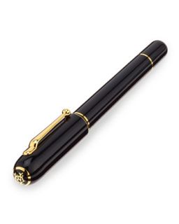 Sidecar Gold Plated Rollerball Pen   Alfred Dunhill   Red