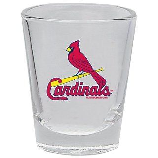 St Louis Cardinals 2 Oz Shot Glass  Sports Fan Shot Glasses  Sports & Outdoors