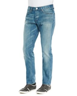 Mens M3 Slim Fit Houston Jeans   3 X 1   Light blue (31)