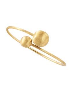 Africa 18k Gold Bypass Bangle   Marco Bicego   Gold (18k )