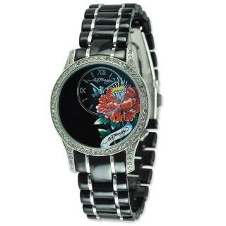 Ladies Designer's Jazmine Black Watch Watches