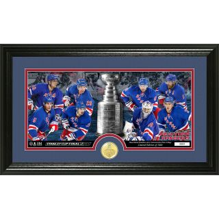 The Highland Mint New York Rangers 2014 Stanley Cup Final Bronze Coin Panoramic
