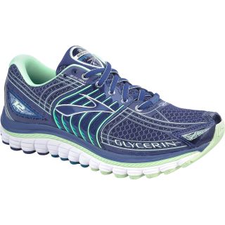 BROOKS Womens Glycerin 12 Running Shoes   Size 10b, Blue Print