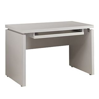 Monarch Computer Table Wood Desk White