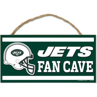 Wincraft New York Jets 5X10 Wood Sign with Rope (83056013)