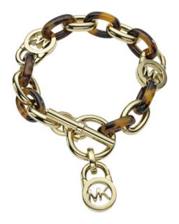Toggle Link Bracelet   Michael Kors   Golden (ONE SIZE)