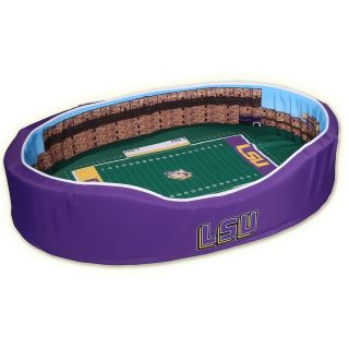 Stadium Cribs LSU Tigers Football Stadium Pet Bed   Size Medium, Louisiana