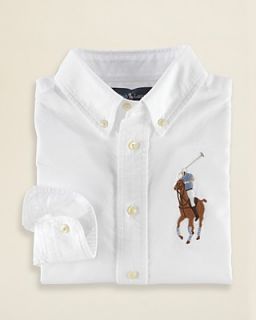 Ralph Lauren Childrenswear Boys' Big Pony Blake Oxford Shirt   Sizes S XL's