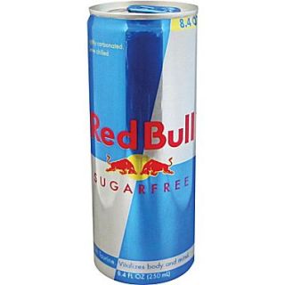 Red Bull Sugar Free, 8.4 oz. Cans, 24/Case