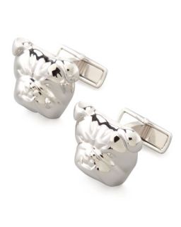 Mens Bulldog Cuff Links   Alfred Dunhill   Red