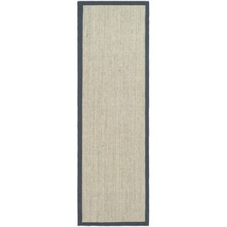 Hand woven Serenity Marble/ Grey Sisal Rug (2 6 X 6)