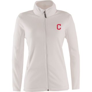 Antigua Cleveland Indians Womens Ice Jacket   Size Large, White (ANT INDN W