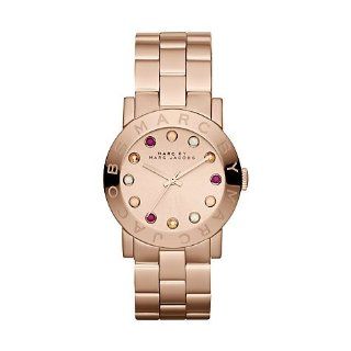 Marc by Marc Jacobs Amy Dexter Rose Dial Rose Gold tone Ladies Watch MBM3219 Marc Jacobs Watches