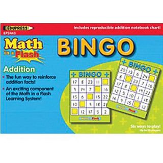 Edupress Math In A Flash Bingo Game, Subtraction