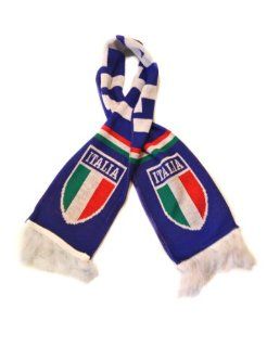 Italy National Soccer Team   Premium Fan Scarf, Ships Immediately from USA  Sports Fan Soccer Equipment  Sports & Outdoors