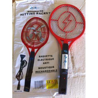 Code Red Zap Racket TM (Trademarked)   Lightweight, Rechargeable Mosquito / Bug Zapper   The One with the Cord  Home Insect Zappers  Patio, Lawn & Garden