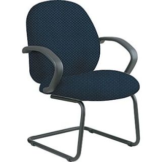 Office Star™ Custom Fabric Guest Chair, Blue Galaxy