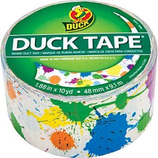 DuckTape Brand Duct Tape, Paint Splatter, 1.88x 10 Yards