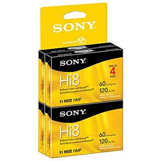 Sony P6120HMPR/4 8 mm Hi8 120 Min Tape Video Cassette