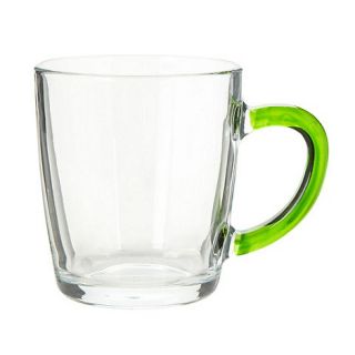 Maxwell & Williams Green Arcobello Glass Mug