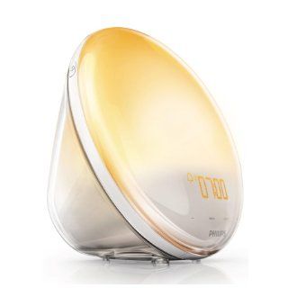Philips HF3520 Wake Up Light With Colored Sunrise Simulation, White Health & Personal Care