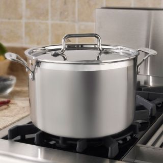 Cuisinart Multiclad Pro Triple Ply Stainless Steel 8 qt. Stock Pot with Lid   Stock Pots