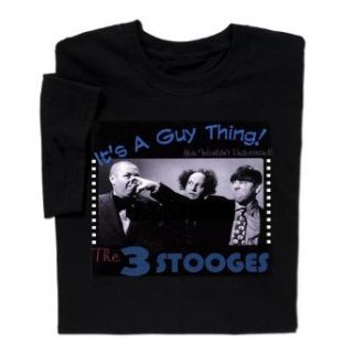 Three Stooges It's A Guy Thing T Blk 2X Clothing
