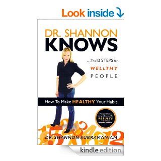 Dr. Shannon Knows The 12 Steps for Wellthy People eBook Dr. Shannon Subramaniam Kindle Store