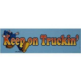 R Crumb   Keep On Truckin Decal Automotive
