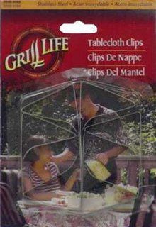 Grill Life Table Cloth Clips Keeps Tablecloth In Place  