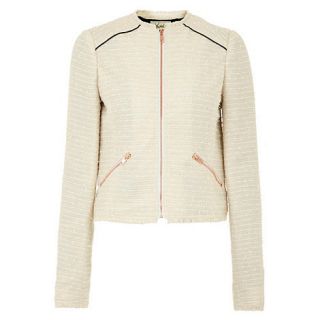 Yumi Cream Boucle chic chick jacket