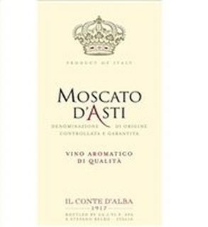 Il Conte d'Alba Moscato D'Asti NV 750ml Wine