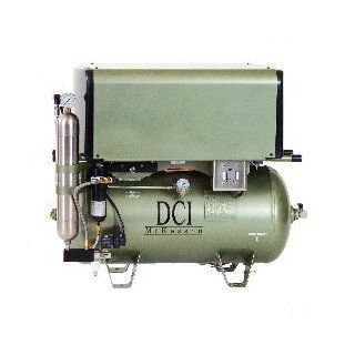 DC Series Deluxe Oil Less Air Compressor 10 User/ 3 HP / Triple Head/ 30 Gallon Tank/ 230 Vac
