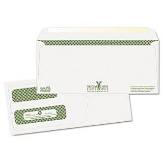 Quality Park Products 4 1/8 x 9 1/2 White 24 lbs. Security Business Gummed Envelopes, 40/Pack