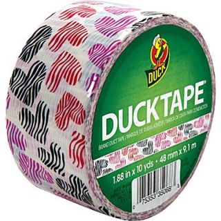 Duck Tape Brand Duct Tape, Wild Hearts, 1.88x 10 Yards