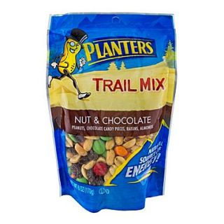 Planters Nut and Chocolate Trail Mix, 6 oz., 10/Pack