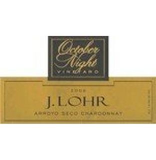 J Lohr Vs October Night Chardonnay Wine