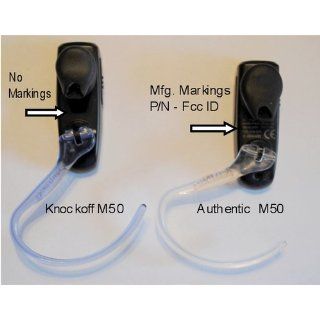 Plantronics M50   Bluetooth Headset   Retail Packaging   Black Cell Phones & Accessories