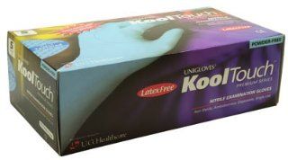 (Small) Unigloves Kool Touch Nitrile Gloves Element Tattoo Supply Available In All Sizes Health & Personal Care