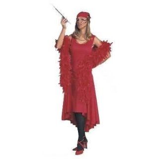 Purple, Women Med 8 10   Roaring 20s Authentic Looking Sophisticated Flapper Costume Dress Adult Sized Costumes Clothing
