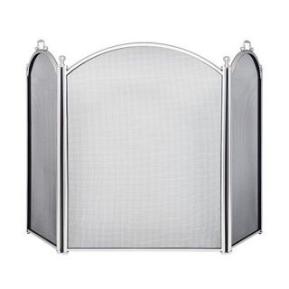 Arched 3 Fold Fireplace Screen   Fireplace Screens