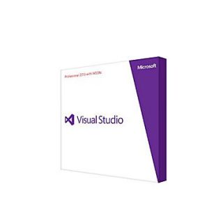 Microsoft 79D 00327 Visual Studio 2013 Professional Software With Medialess Renewal, 1 User  Make More Happen at