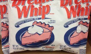 10.8oz Dream Whip Whipped Topping Mix for Pie Cake Dessert, Just Add Water. Makes 4 1/2 Quarts  Grocery & Gourmet Food