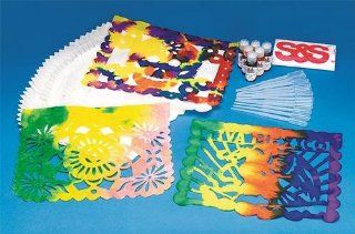 Mexican Banderos Craft Kit (Makes 72) Toys & Games