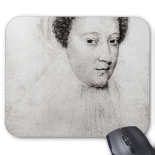 Mary, Queen of Scots  in white mourning, 1560 Mouse Pad