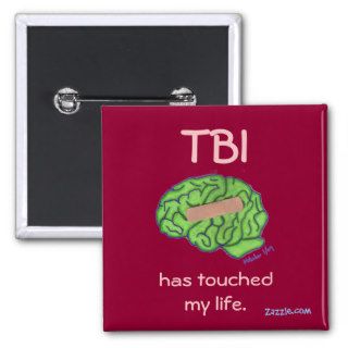 TBI awareness button