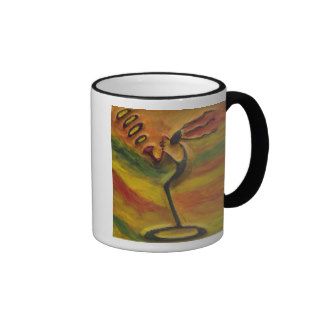 Sax Player Black Art Gift Coffee Mugs_By Injete Coffee Mug