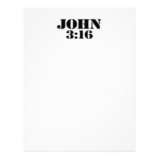 John 316 personalized flyer